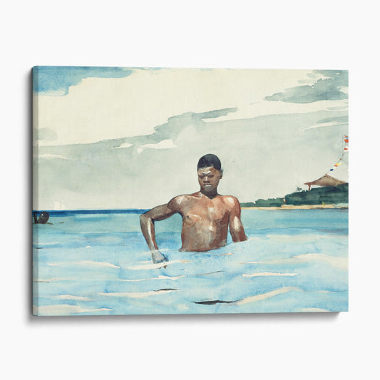 The Bather by Winslow Homer