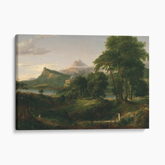 The Course of Empire - The Arcadian or Pastoral State by Thomas Cole