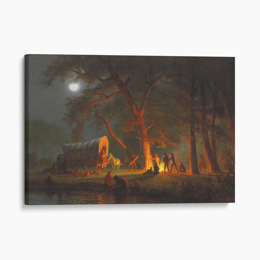 Oregon Trail by Albert Bierstadt