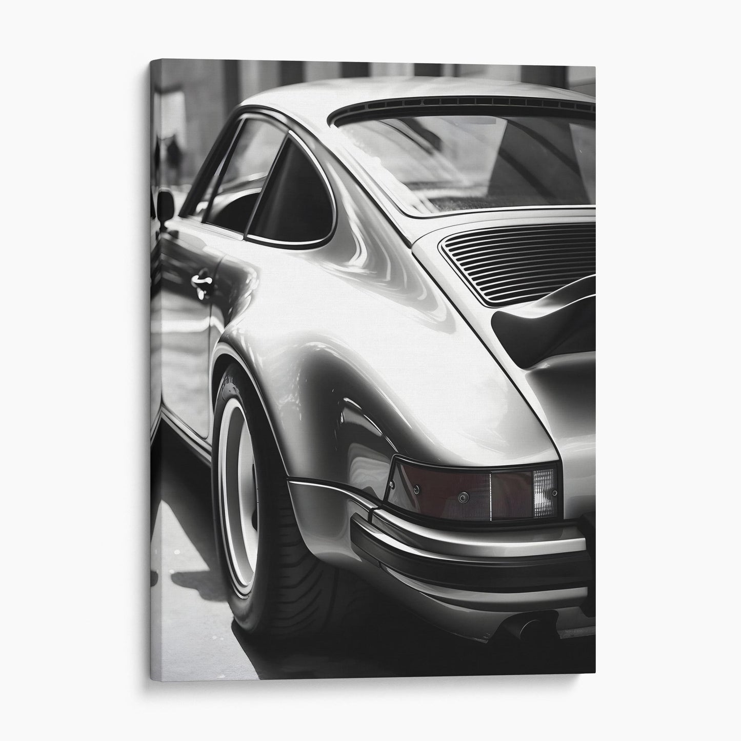 Vintage Porsche Back View