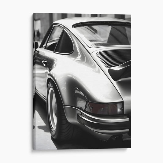 Vintage Porsche Back View