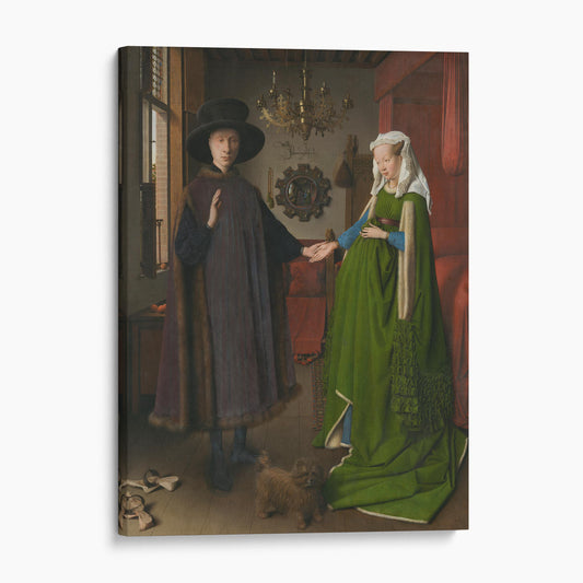 The Arnolfini Portrait, 1434 by Jan van Eyck