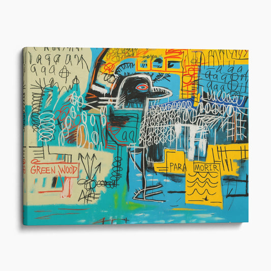 Basquiat Bird on Money