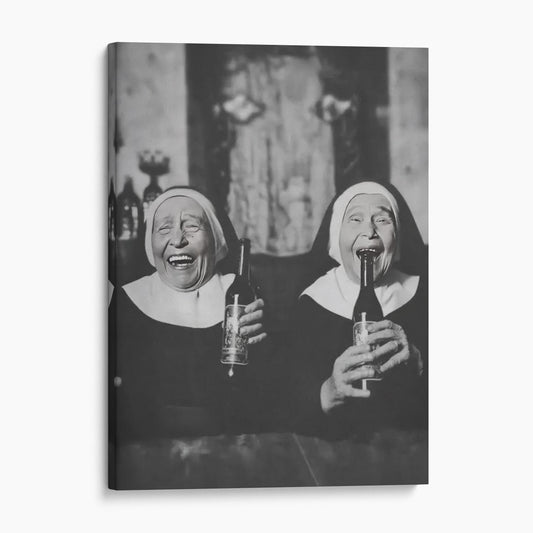 Nuns Drinking Wine