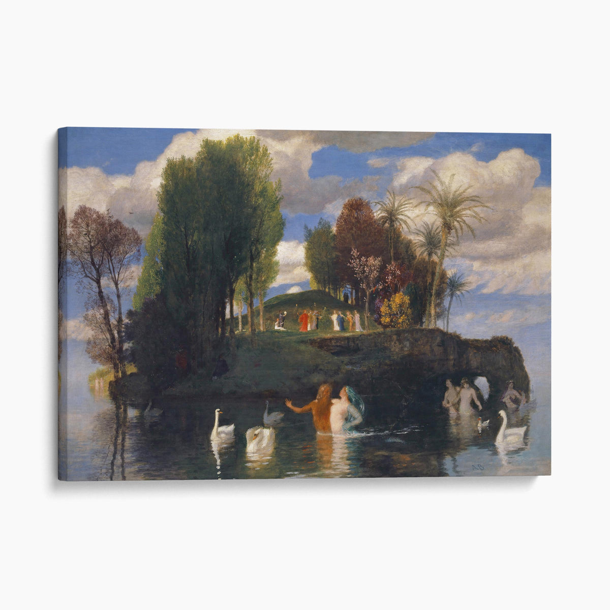 The Isle of Life, 1888 by Arnold Bocklin