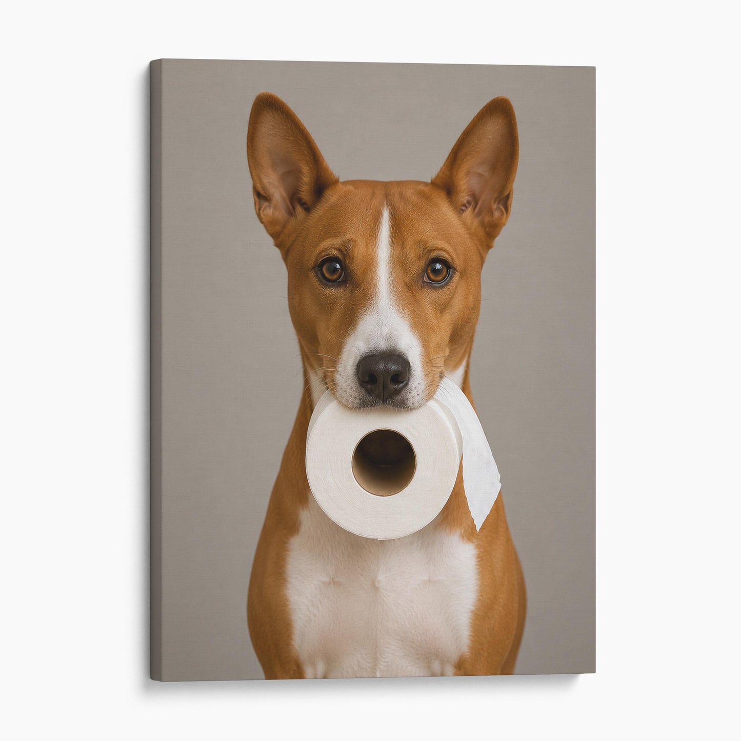 Basenji Dog Toilet Paper