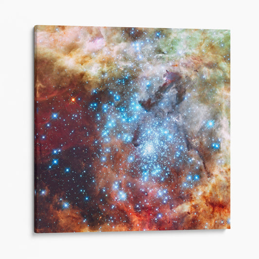 Star Cluster on Collision Course (NASA Hubble Space Telescope)