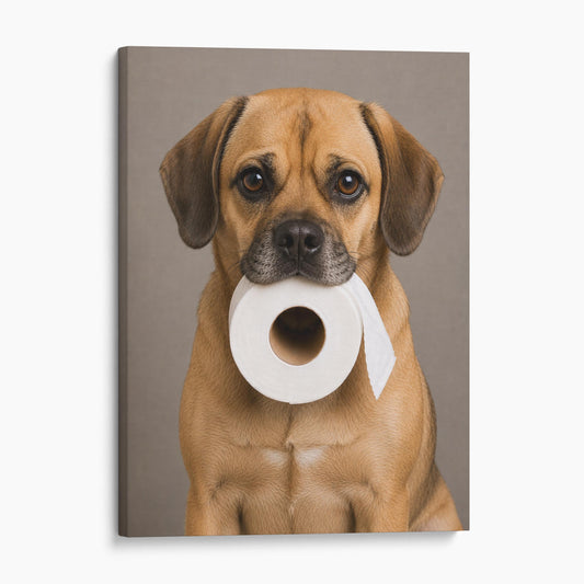 Puggle Dog Toilet Paper