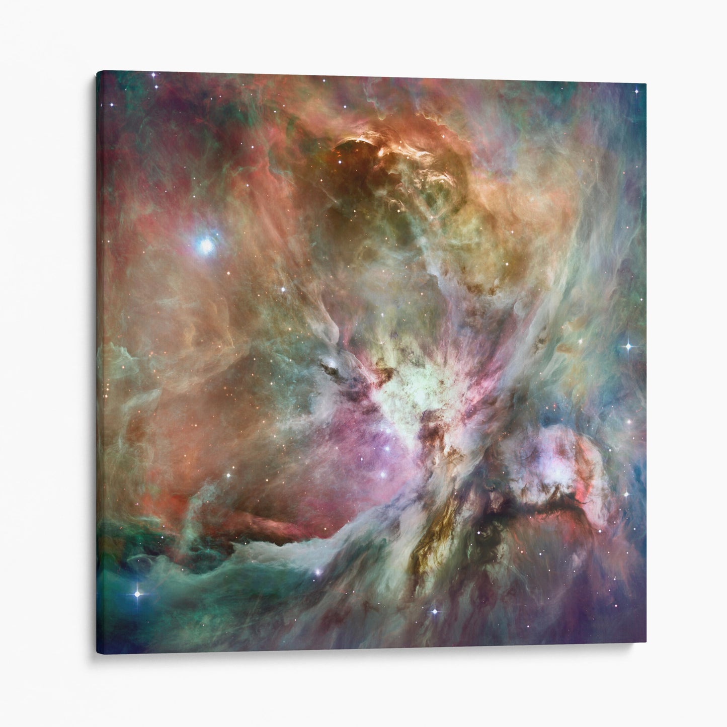 Colorful Orion Nebula Hubble Telescope NASA Photograph