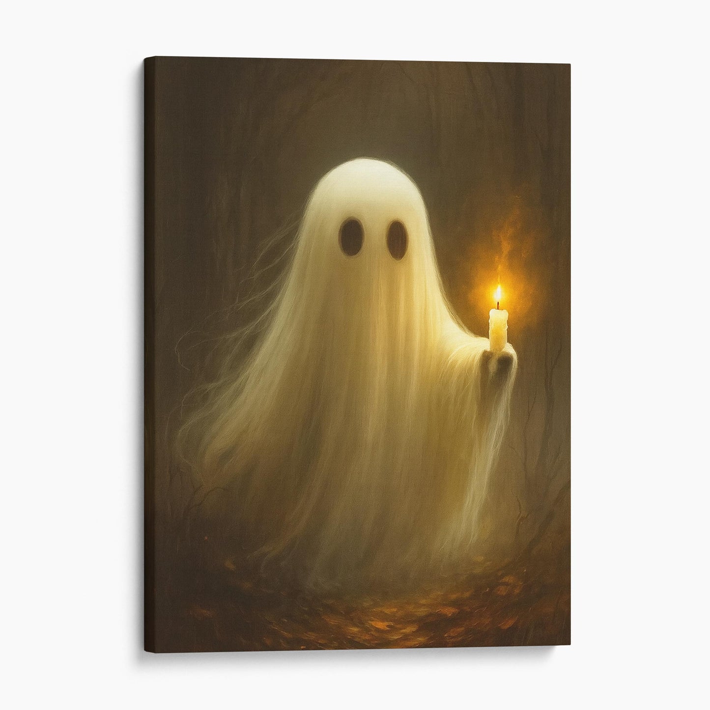 Ghost Holding A Candle