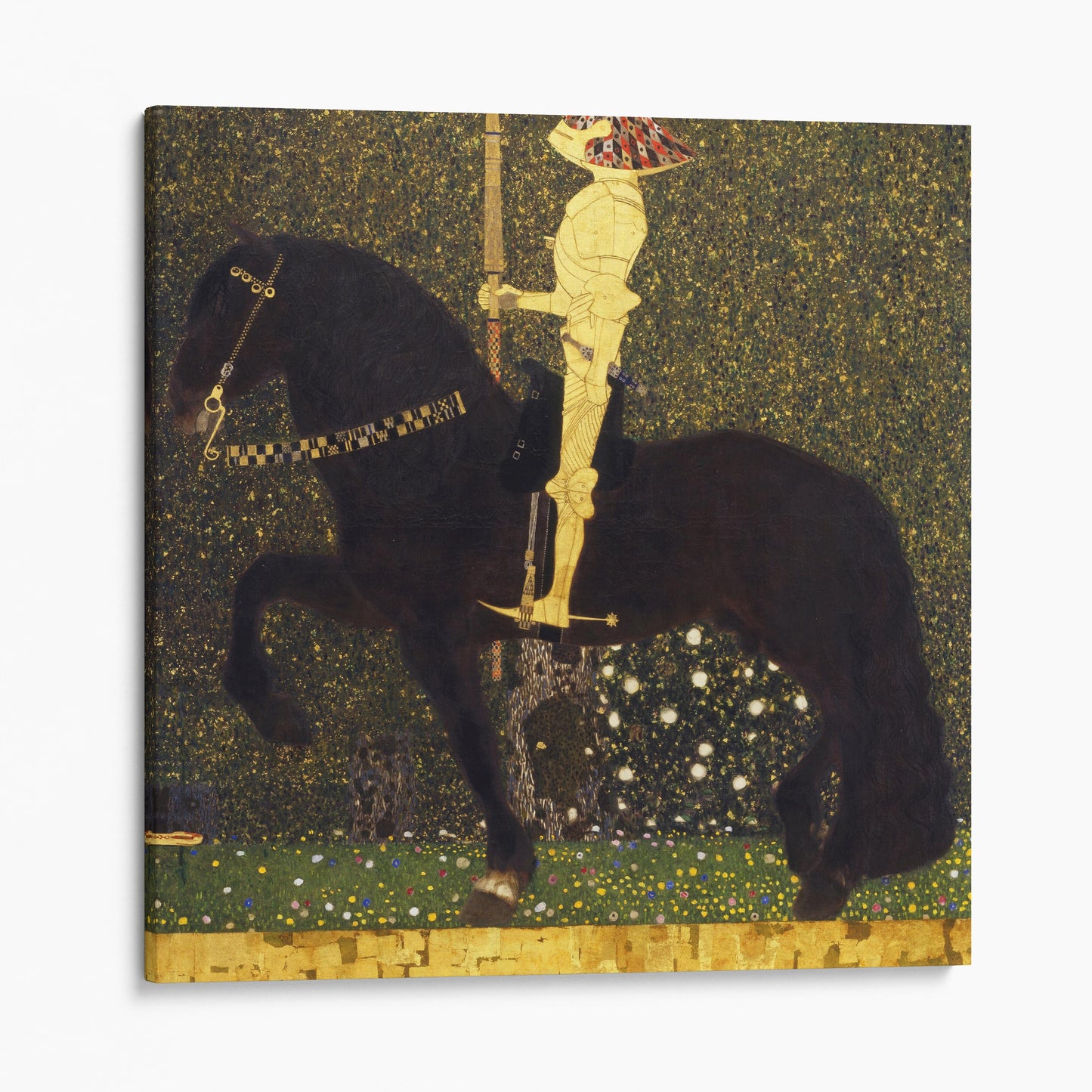The Golden Knight by Gustav Klimt