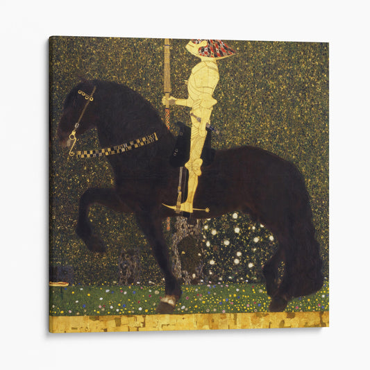 The Golden Knight by Gustav Klimt