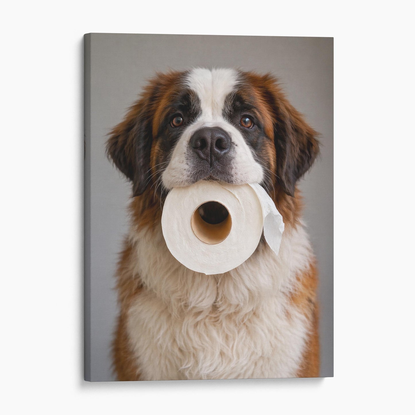 Saint Bernard Dog Toilet Paper