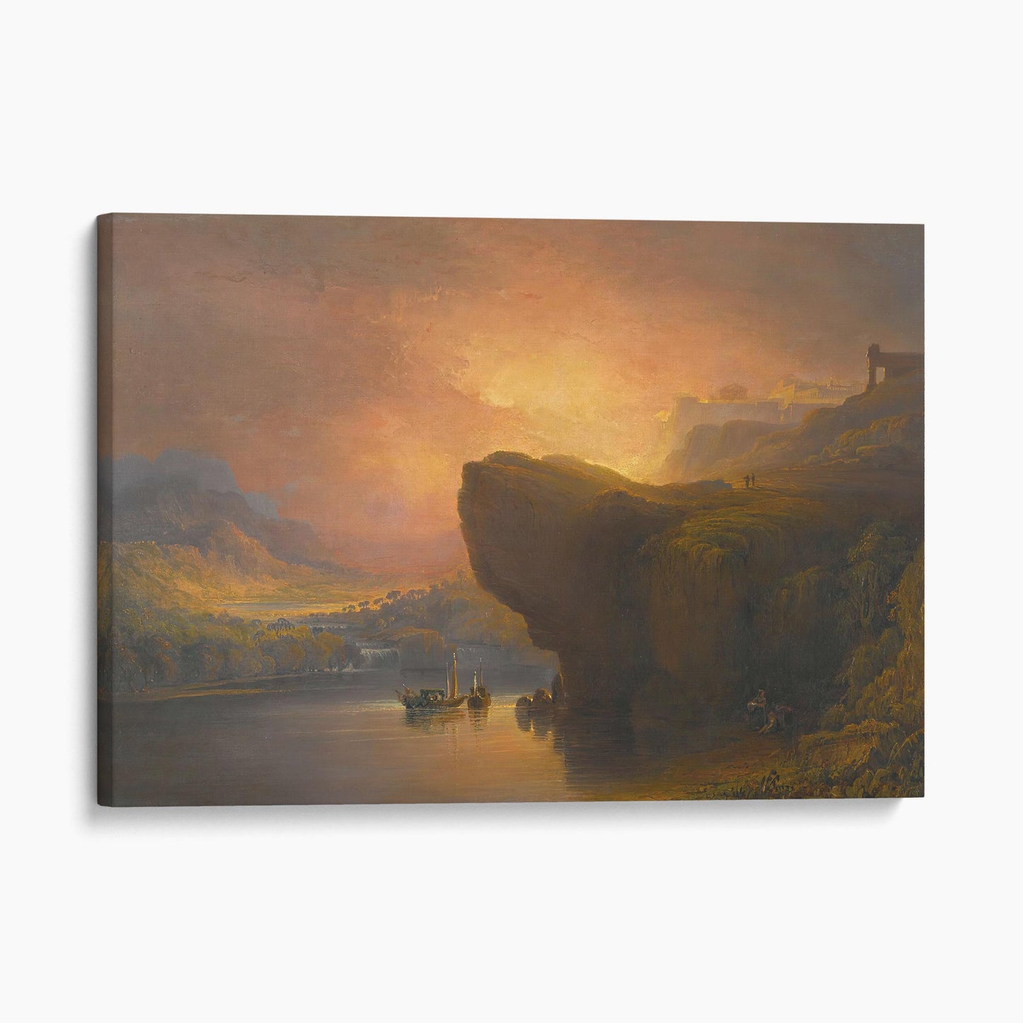 The City Of God And The Waters Of Life - John Martin