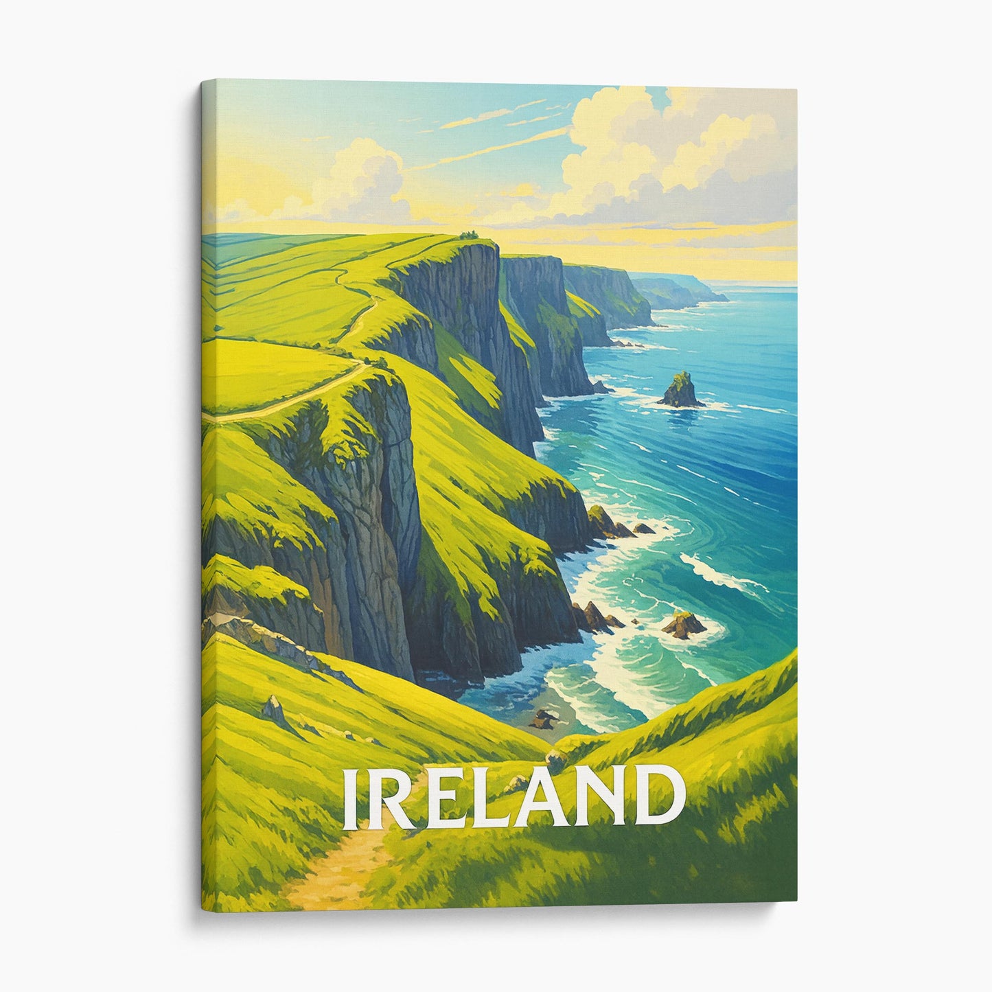 Ireland Travel Poster