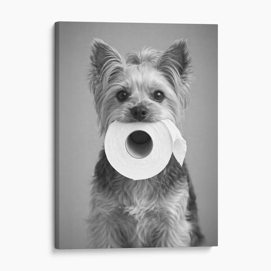 Yorkshire Terrier Dog Toilet Paper