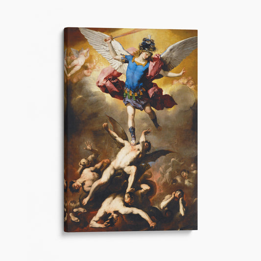 The Fall of The Rebel Angels by Luca Giordano