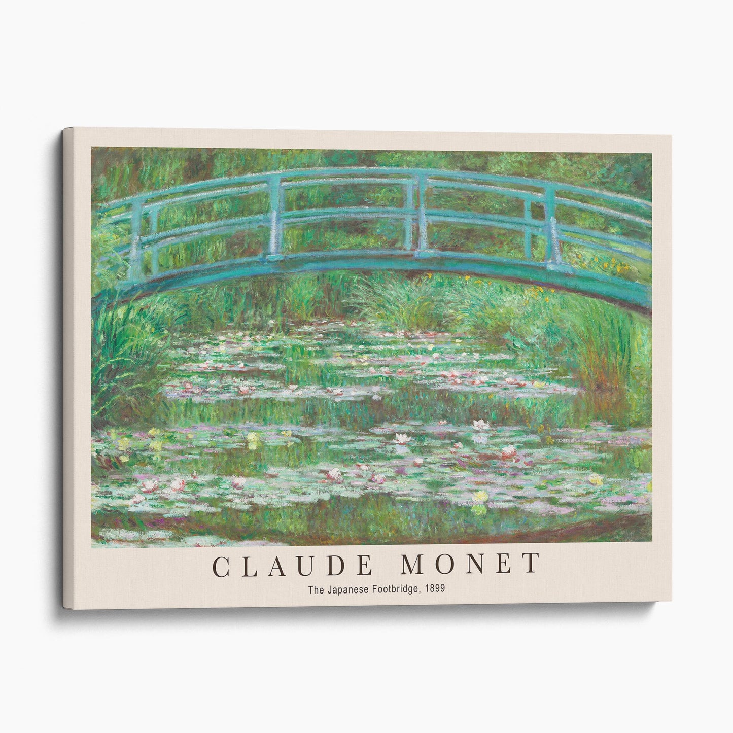 Claude Monet - The Japanese Footbridge