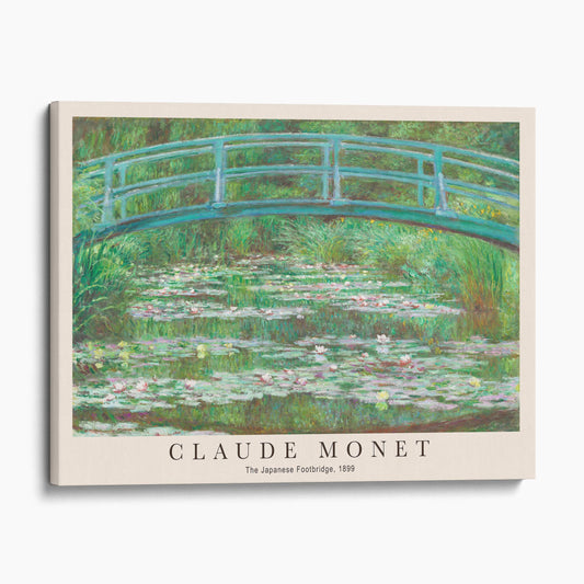 Claude Monet - The Japanese Footbridge