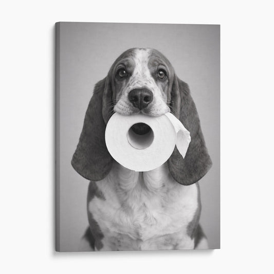 Basset Hound Toilet Paper