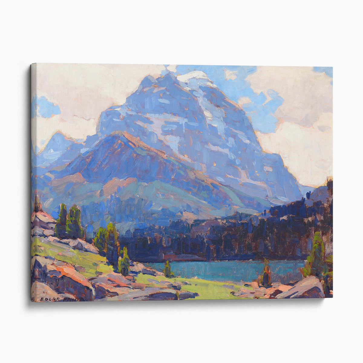 Shadowed Peaks - Edgar Payne