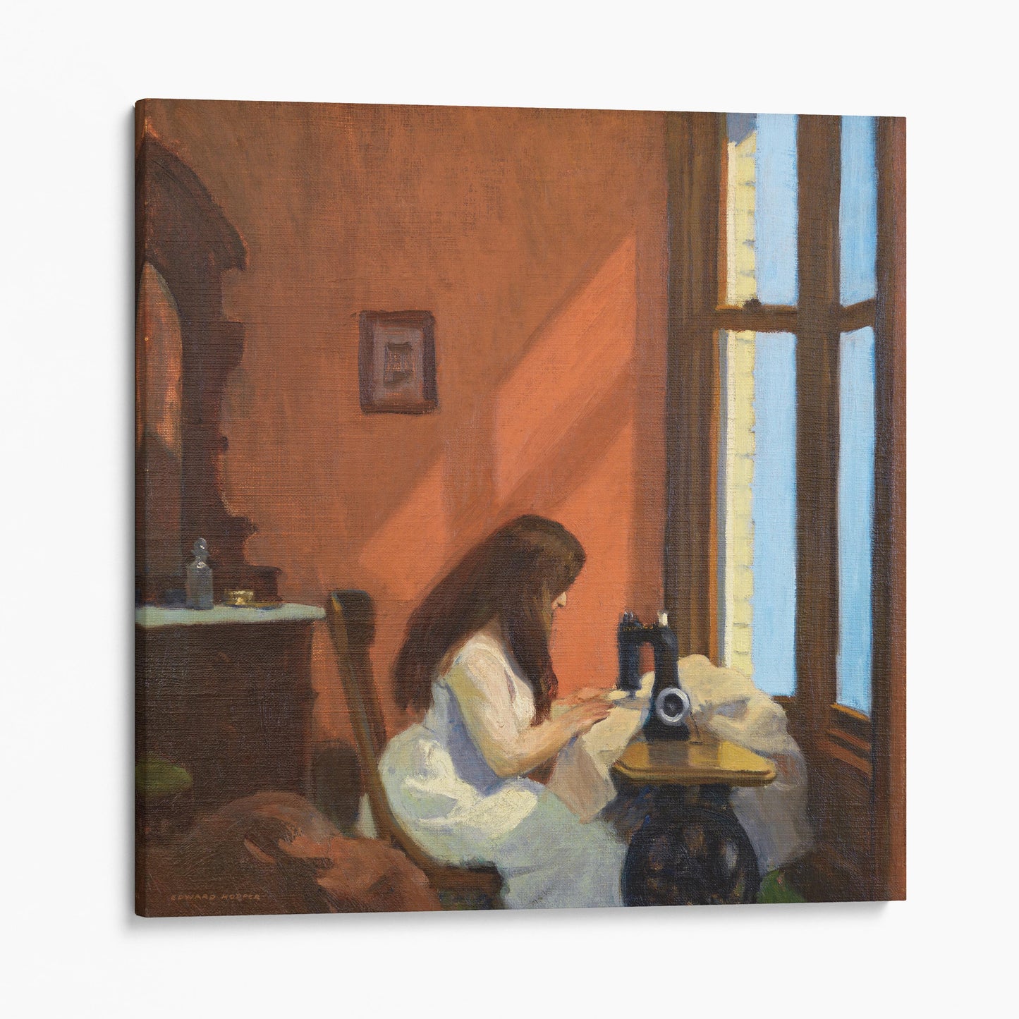 Girl at Sewing Machine 1921 - Edward Hopper