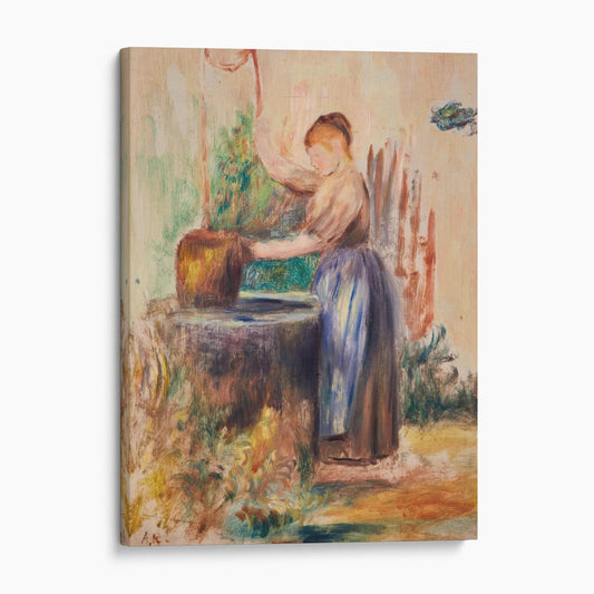 Young Woman at the Well - Renoir