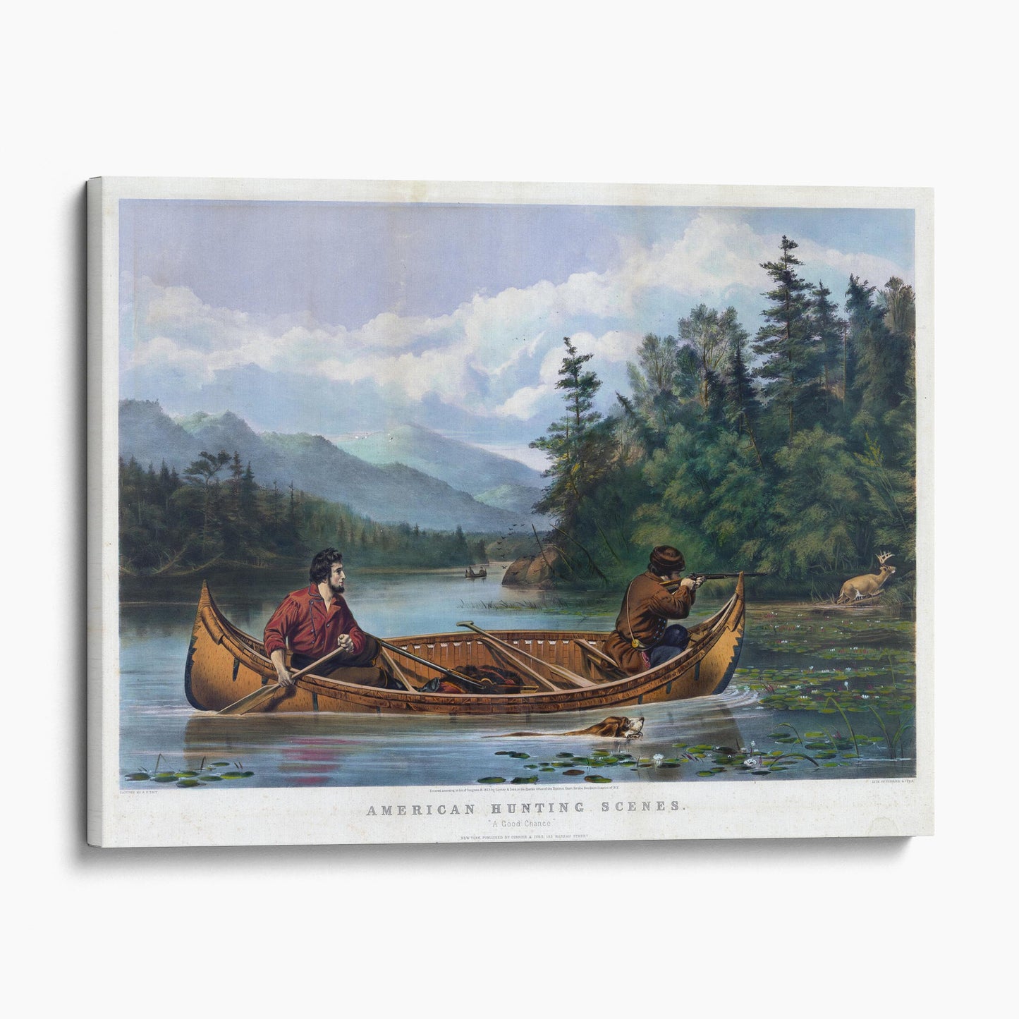 American Hunting Scenes - Currier and Ives