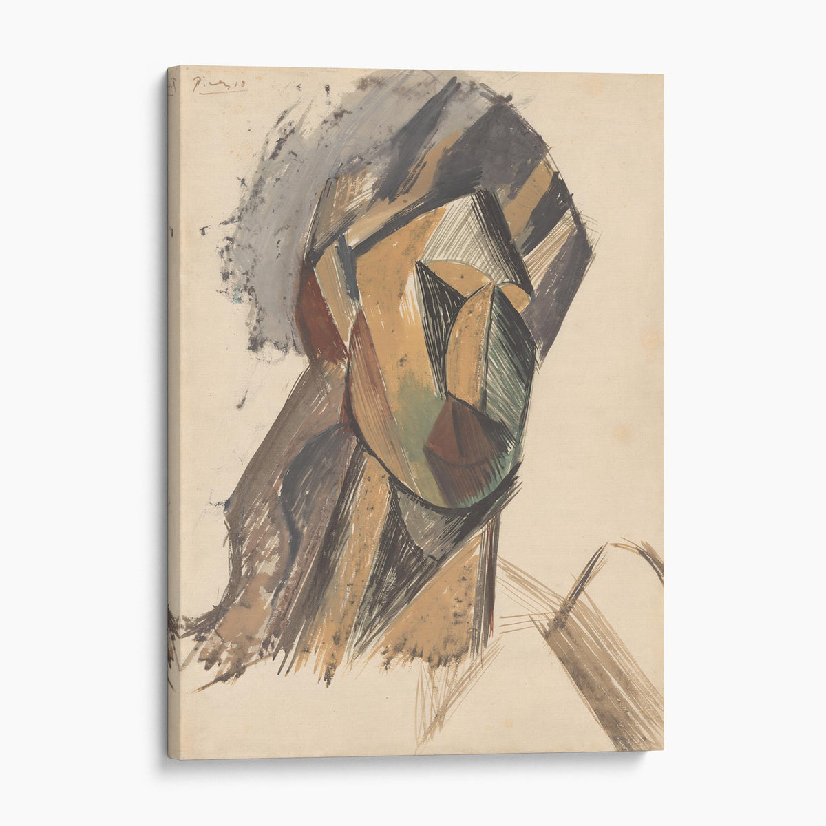 Head of a Woman 1909 - Pablo Picasso