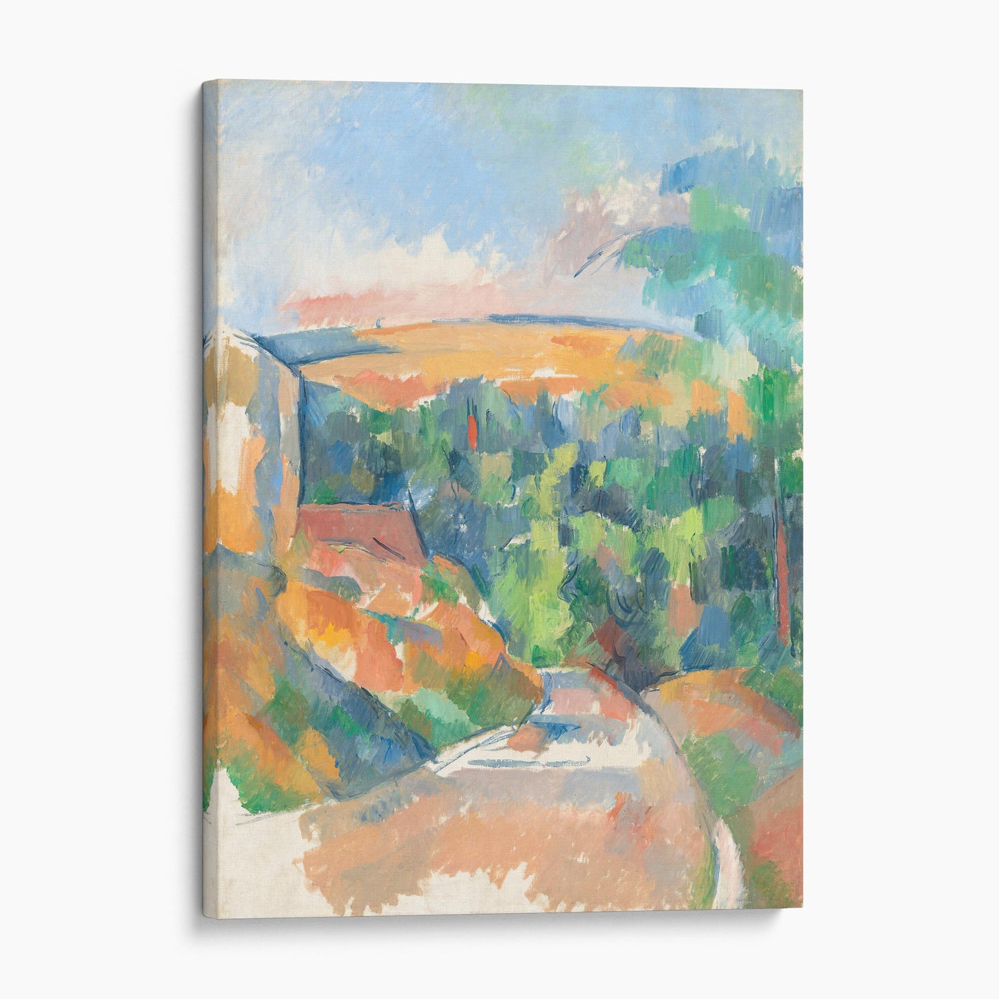 The Bend In The Road - Paul Cezanne