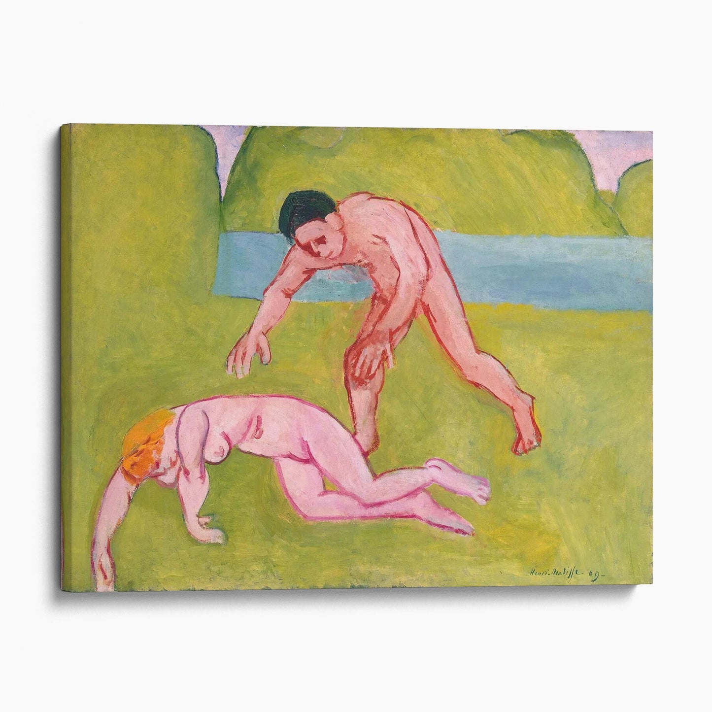 Nymph and Satyr 1908 by Henri Matisse