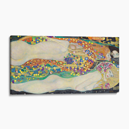 Water Serpents by Gustav Klimt