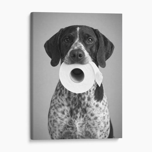 German Shorthaired Pointer Dog Toilet Paper