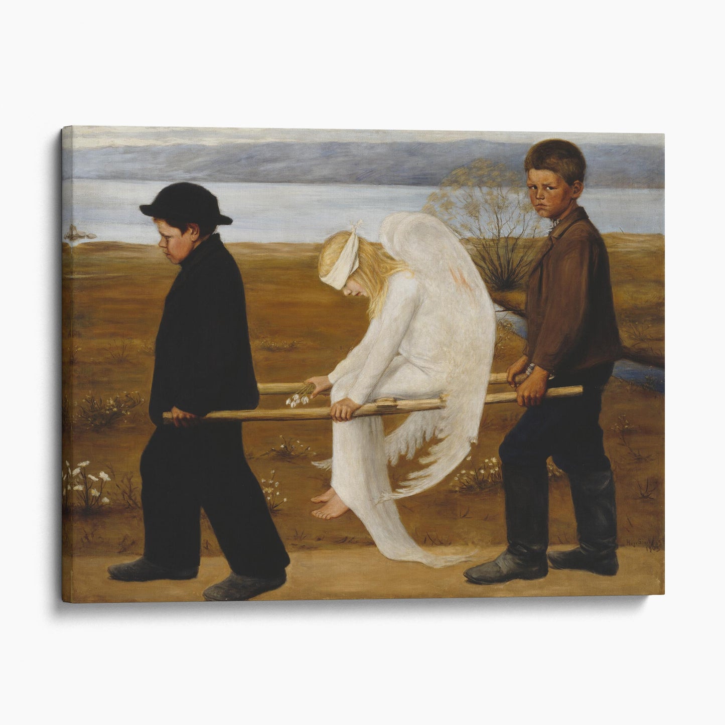 The Wounded Angel by Hugo Simberg