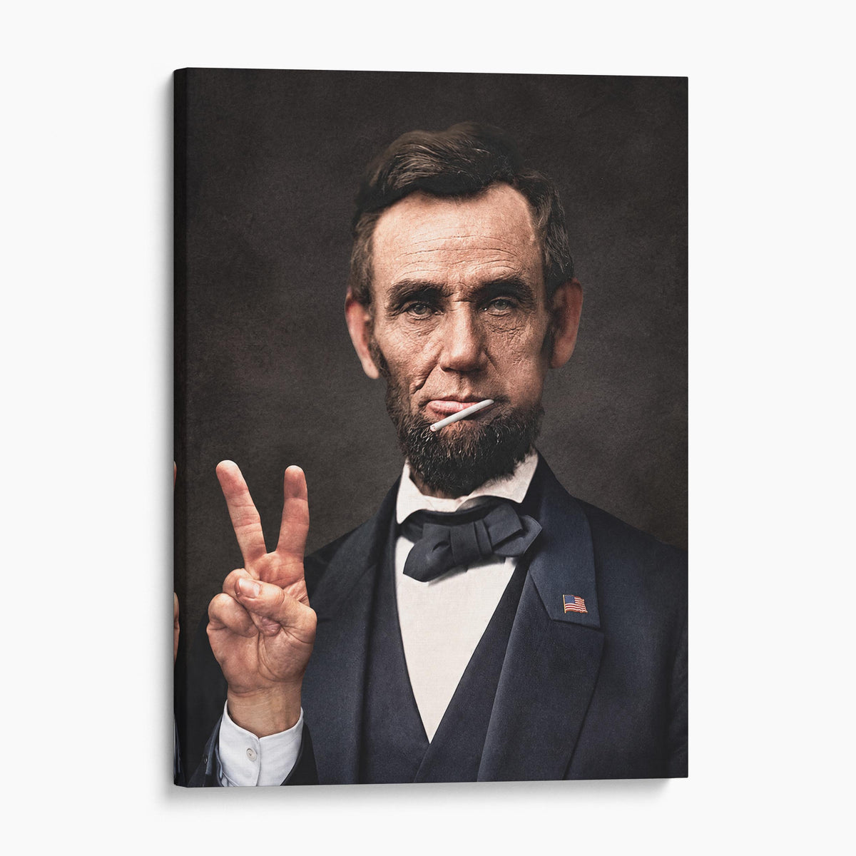 Abraham Lincoln Peace Sign