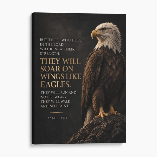 They Will Soar On Wings Like Eagles - Isaiah 40 Verse 31