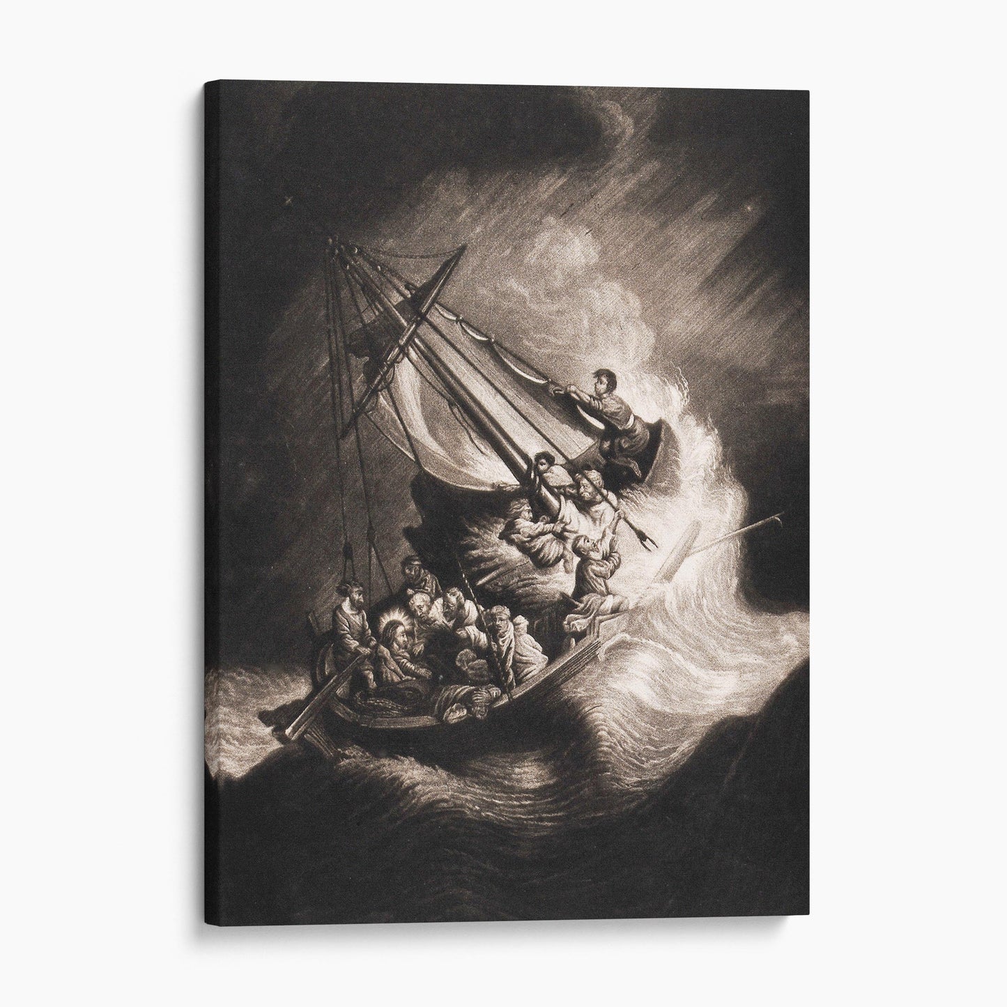Christ And The Apostles In The Storm On The Sea Of Galilee