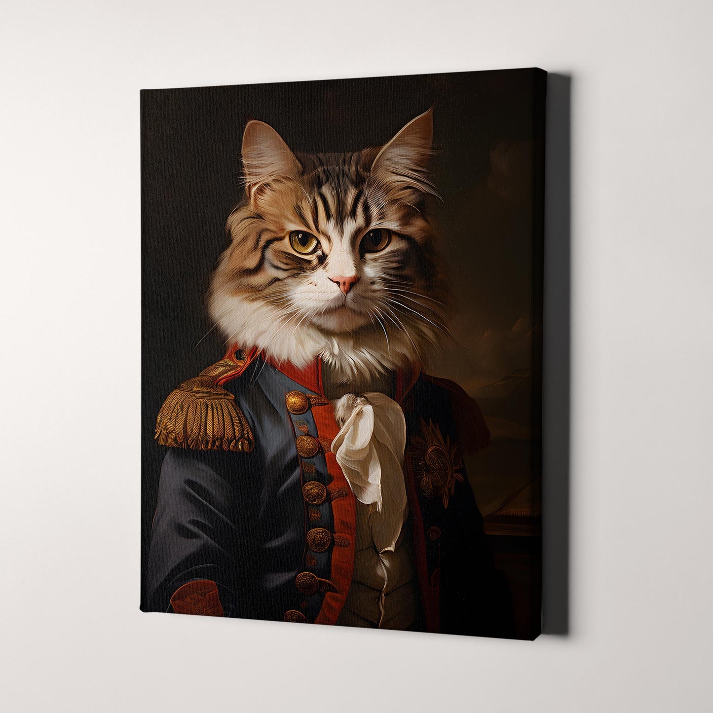 Cat Aristocrat Portrait