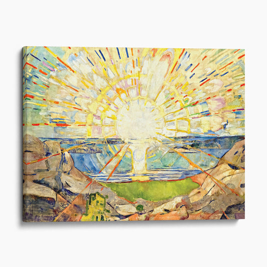 The Sun By Edvard Munch