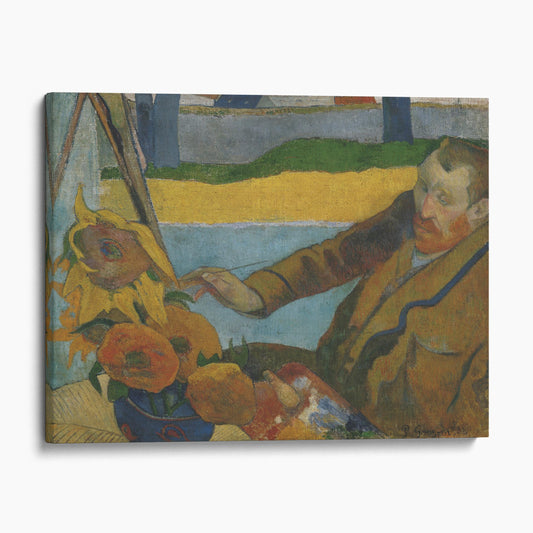 Vincent van Gogh Painting Sunflowers by Paul Gauguin