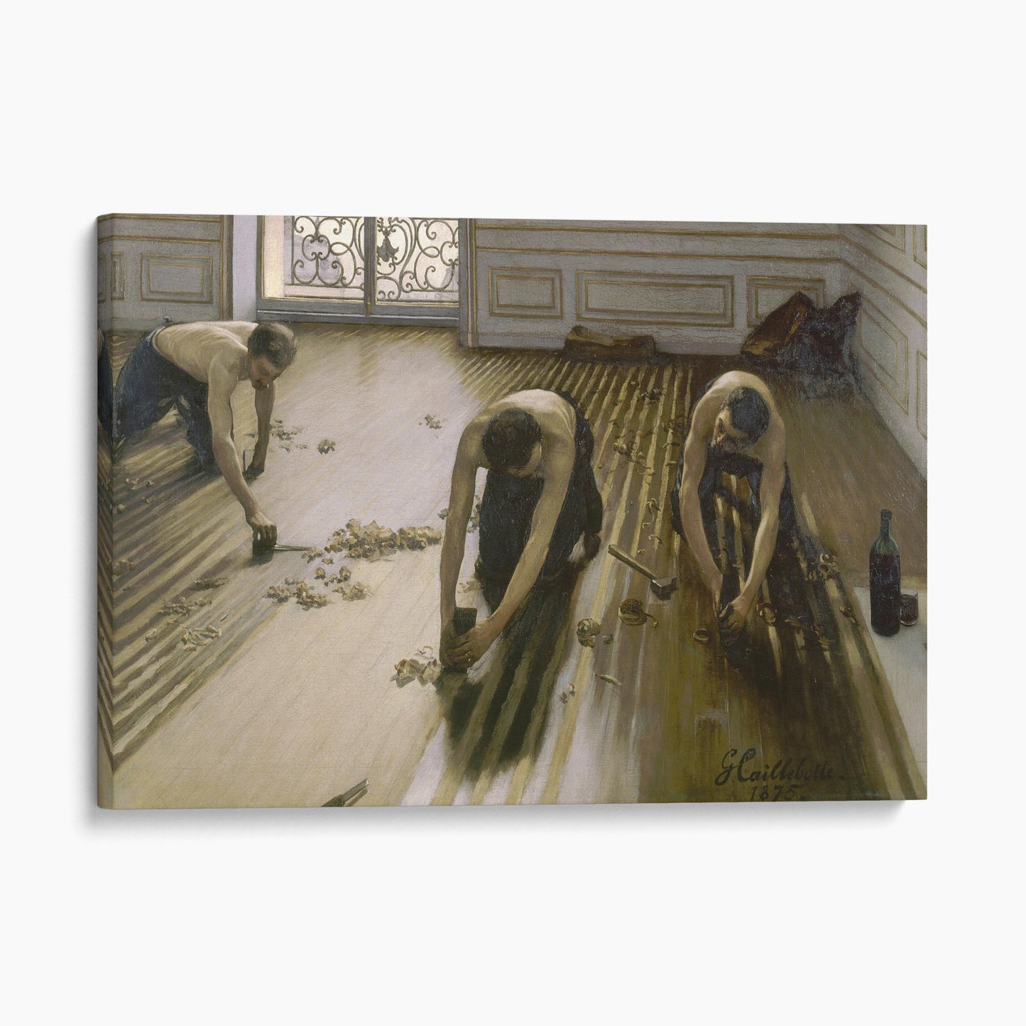 The Floor Scrapers, 1875 by Gustave Caillebotte