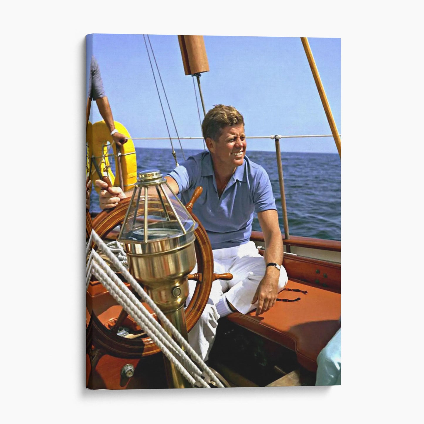 JFK Sailing In Cape Cod Massachusetts