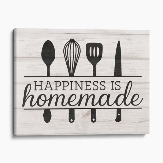 Happiness Is Homemade Wall Sign