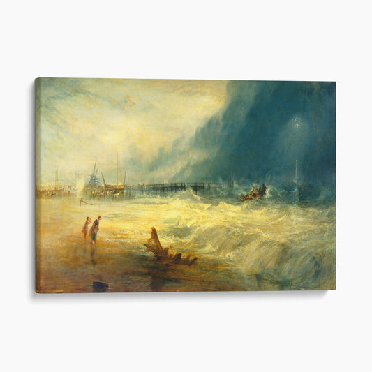 Lifeboat Rescuing Vessel (1831), by JMW Turner