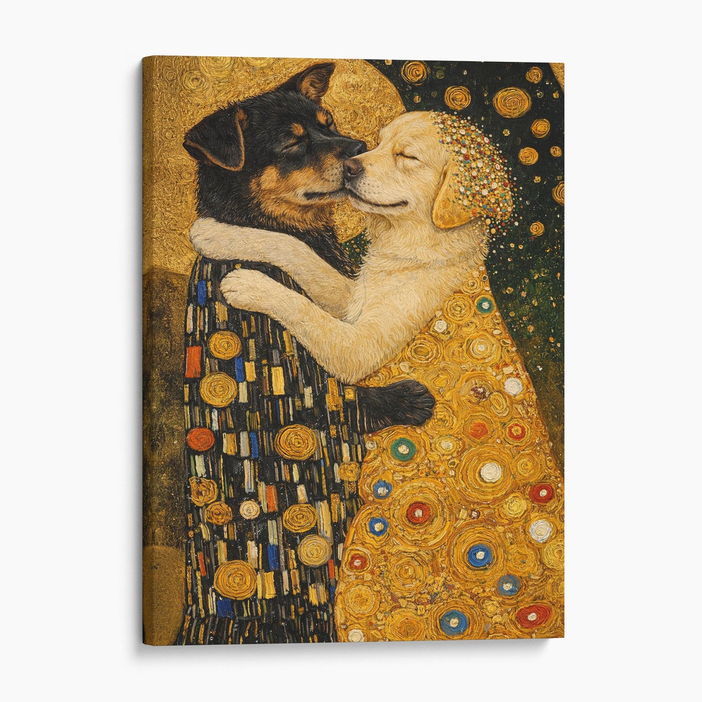 The Dog Kiss Gustav Klimt