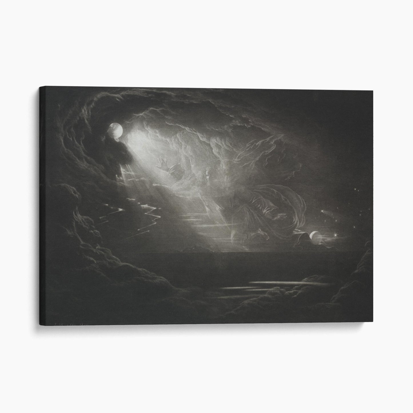 Paradise Lost; The Creation of Light (1824) - John Martin