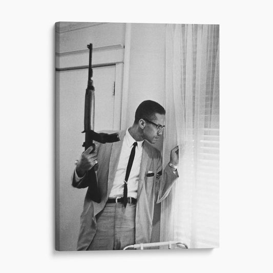 Malcolm X Machine Gun