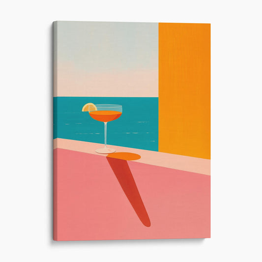 Beach Cocktail Mid Century