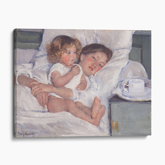 Breakfast in Bed (1897) by Mary Cassatt