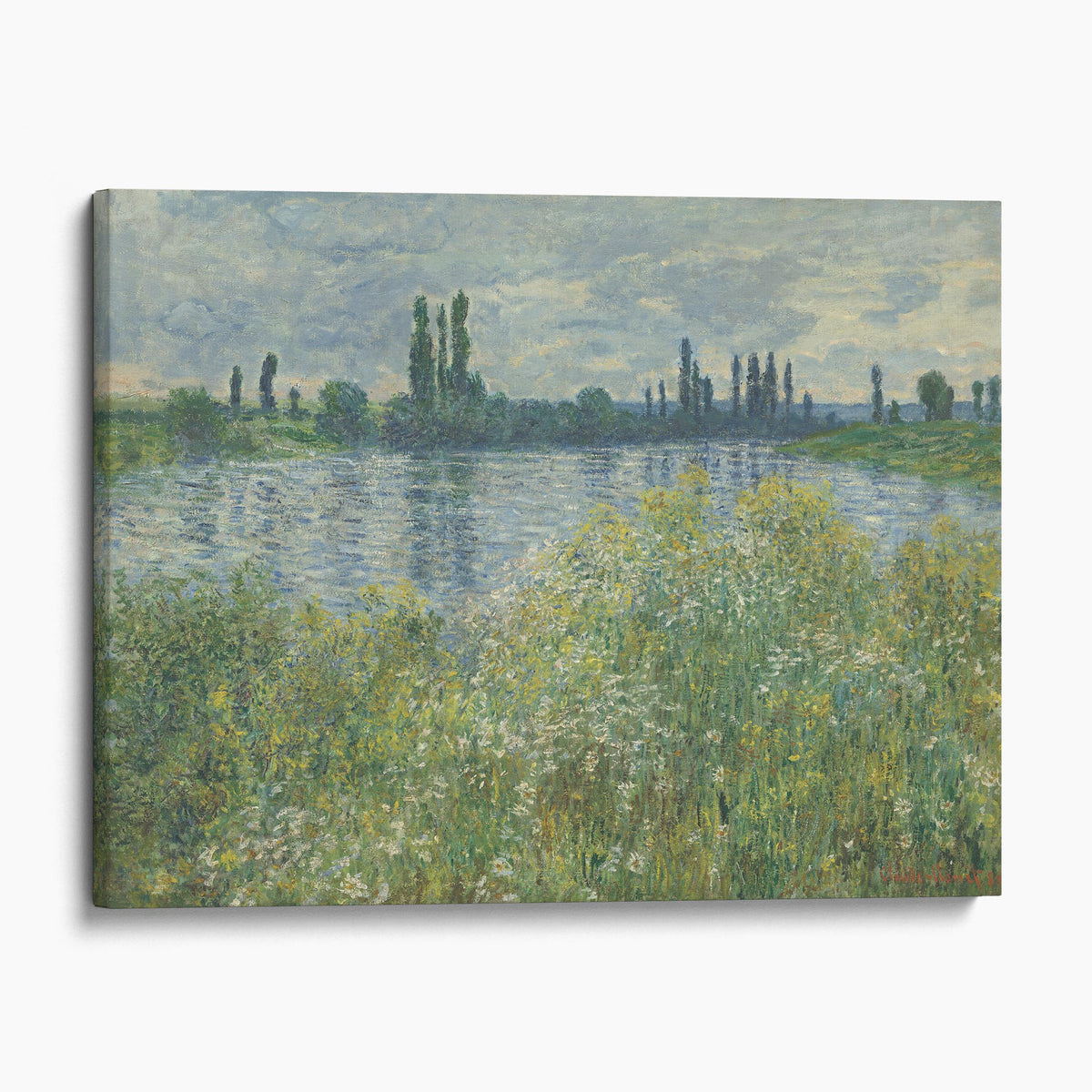 Banks of the Seine, Vétheuil, 1880 - Claude Monet